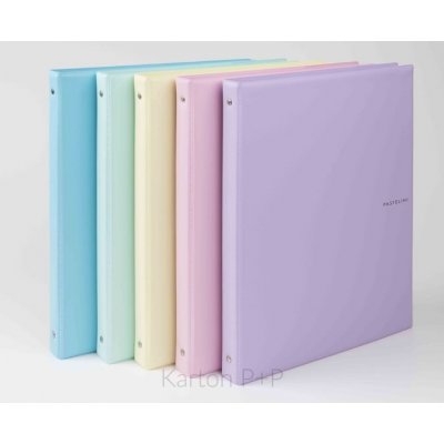 Karton P+P Karis blok A5 PVC Pastelini zelená – Zboží Živě