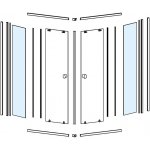 Aqualine Sklo pro HLF808Y, pevná část NDHLF808Y-1 – Sleviste.cz