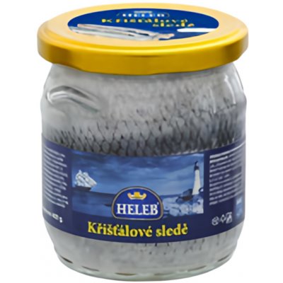 Heleb křišťálové sledě s cibulí 400 g – Zboží Dáma