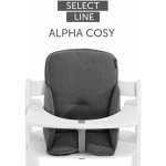 Hauck Alpha cosy Select jersey charcoal – Sleviste.cz