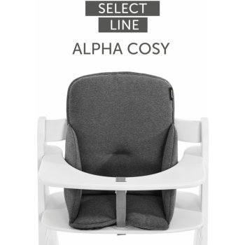 Hauck Alpha cosy Select jersey charcoal
