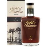 Gold of Mauritius Dark Rum 5 Solera 40% 0,7 l (kazeta) – Hledejceny.cz