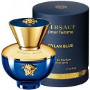 Kosmetická sada Versace Dylan Blue pour Femme EDP 100 ml + Dylan Blue pour Femme EDP 10 ml + kosmetická taška dárková sada