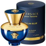 Versace Dylan Blue pour Femme EDP 100 ml + Dylan Blue pour Femme EDP 10 ml + kosmetická taška dárková sada – Hledejceny.cz