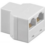 goobay Rozdvojka RJ45 8P8C (3xF), bílá (93056) - 12.92.1486 – Zboží Živě