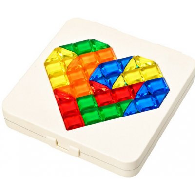 Wiky Tangram hlavolam srdce 12cm – Hledejceny.cz