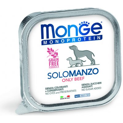 Monge Monoprotein Adult Dog hovězí 150 g – Sleviste.cz