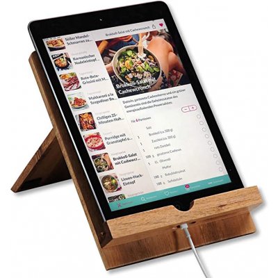 Kesper Kuchyňský držák na tablet a kuchařku bambusový – Zboží Dáma Kesper Kuchyňský držák na tablet a kuchařku bambusový – Zboží Dáma