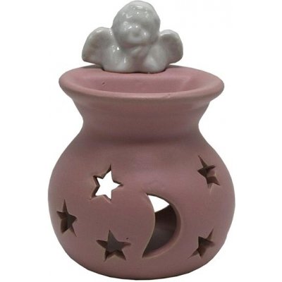 Goba vánoční Aroma lampa růžová s andělem – Hledejceny.cz