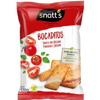 Snatt's Bocaditos chlebíčky rajčata, oregano 120 g