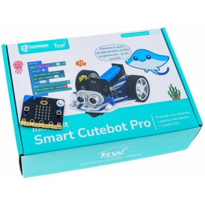 ElecFreaks Smart Cutebot Pro auto pro výuku programování micro:bit Varianta kitu: s deskou micro:bit V2.21 – Zboží Dáma