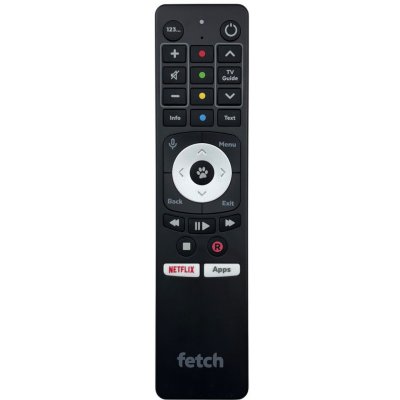Dálkový ovladač FETCH Gen 2 Mini 4K, Mighty PVR, Mini H671T M616T M605T, Mini & Gen 2 Set Top Box, Bluetooth – Zboží Živě