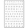 Samolepka na notebook Samolepky Canli - Čísla (A6)
