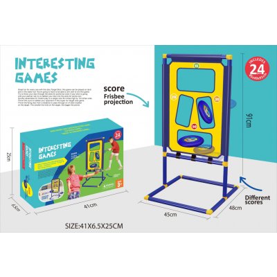 Házecí hra s terčem pro děti, 45 × 48 × 91 cm – Zboží Živě