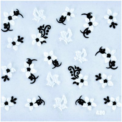 Divine cosmetics 3D12 Divine 3D samolepky na nehty – Hledejceny.cz