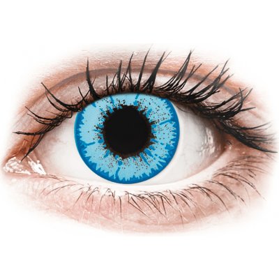 Gelflex CRAZY LENS - Night King - nedioptrické jednodenní 2 čočky – Hledejceny.cz