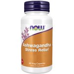 NOW Foods Ashwagandha Stress Relief 60 rostlinných kapslí – Hledejceny.cz