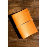 Vashina Kožený notes A6 Okrová linkovaný – Hledejceny.cz