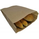 Papírový sáček hnědý s bočním skladem – Sleviste.cz