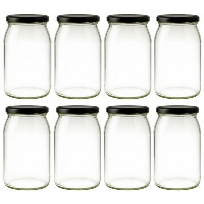 DuraHome Sklenice zavařovací s víčkem 8 ks x 900 ml – Zboží Mobilmania