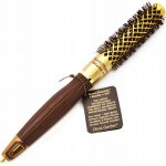 Olivia Garden kartáč Expert Blowout Shine Gold & Brown 20 mm – Zboží Mobilmania