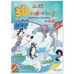 3D omalovánka A4 SET Polární medvěd lachtan tučňák – Hledejceny.cz