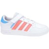 Dětské tenisky adidas Dětská rekreační obuv Breaknet EL C footwear white acid red sky rush