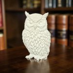 Zafilo Sádrová figurka Moudrá Sova 0,095 g – Zboží Dáma
