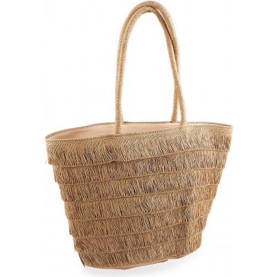Letní taška 40x27 cm hnědá přírodní – Hledejceny.cz