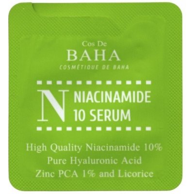 Cos De Baha Protizánětlivé sérum pro mastnou pleť N Niacinamide 10 Serum 1,5 ml