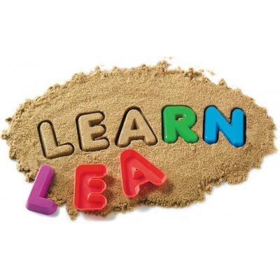Learning Resources Pískové formičky Velká abeceda – Zboží Mobilmania