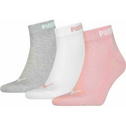 Puma 3PPK nízké ponožky růžové