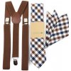 Kravata Amparo Miranda Set kravata kšandy a kapesníček M331