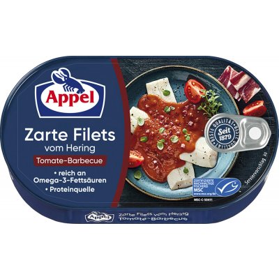 Appel sleďové filety v Barbecue a tomátové omáčce 200 g – Sleviste.cz