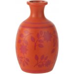 Oranžová keramická váza J-Line Floryn 38 cm – Hledejceny.cz