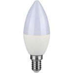 V-TAC LED žárovka E14, C37, 2,9W, 250lm, 180° Neutrální bílá – Zboží Mobilmania