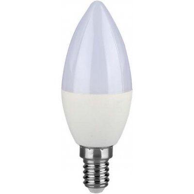V-TAC LED žárovka E14, C37, 2,9W, 250lm, 180° Neutrální bílá – Zboží Mobilmania