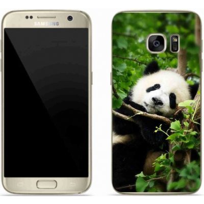 Pouzdro mmCase Gelové Samsung Galaxy S7 Edge - panda