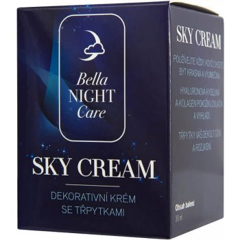 Bella Night Care Sky Cream se třpytkami 30 ml od 549 Kč - Heureka.cz