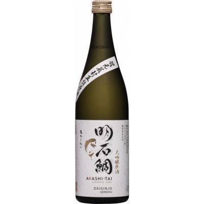 Akashi-Tai Daiginjo Genshu Saké 17% 0,72 l (holá láhev) – Hledejceny.cz