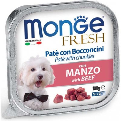 Monge Fresh Adult Dog hovězí 100 g – Sleviste.cz