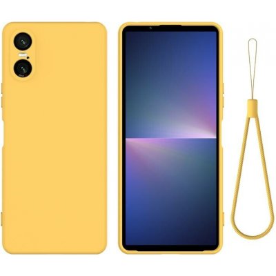 VSECHNONAMOBIL 77120 RUBBER Ochranný kryt pro Sony Xperia 10 VI žlutý – Sleviste.cz