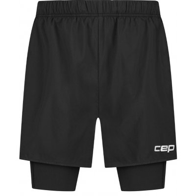 CEP běžecké šortky 2 v 1 pánské černá – Zbozi.Blesk.cz