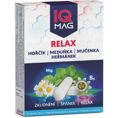 IQ Mag RELAX 30 tablet – Hledejceny.cz