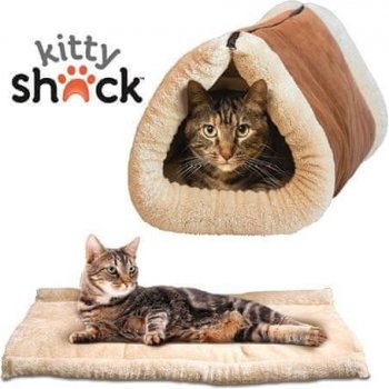 Kitty Shack pelech pro kočku 2v1 95 x 55 cm
