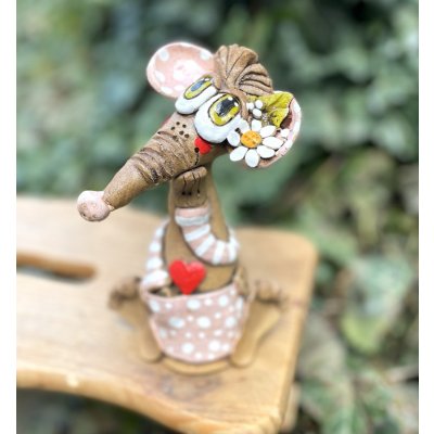Keramika Javorník Zvonek myška