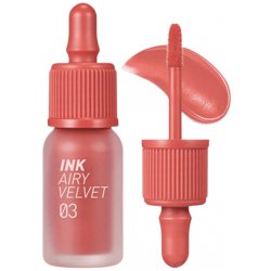 Peripera Ink Airy Velvet matný tint na rty 003 Cartoon Coral 4 g