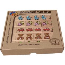 T-Wood Žolíkové domino hračky