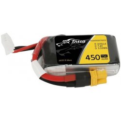 GENS ACE LIPO TATTU FPV serie 2S 2S1P 75C XT30 Plug 7,4V 450 mAh