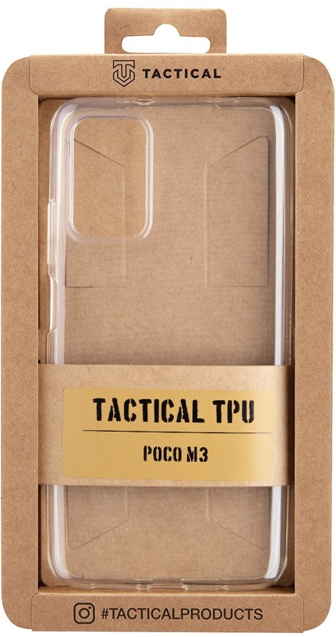 Pouzdro Tactical TPU Poco M3 čiré